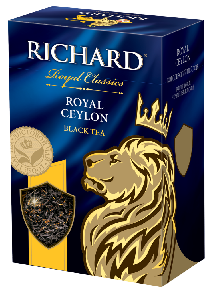 Чай черный RICHARD Royal Ceylon Цейлонский листовой